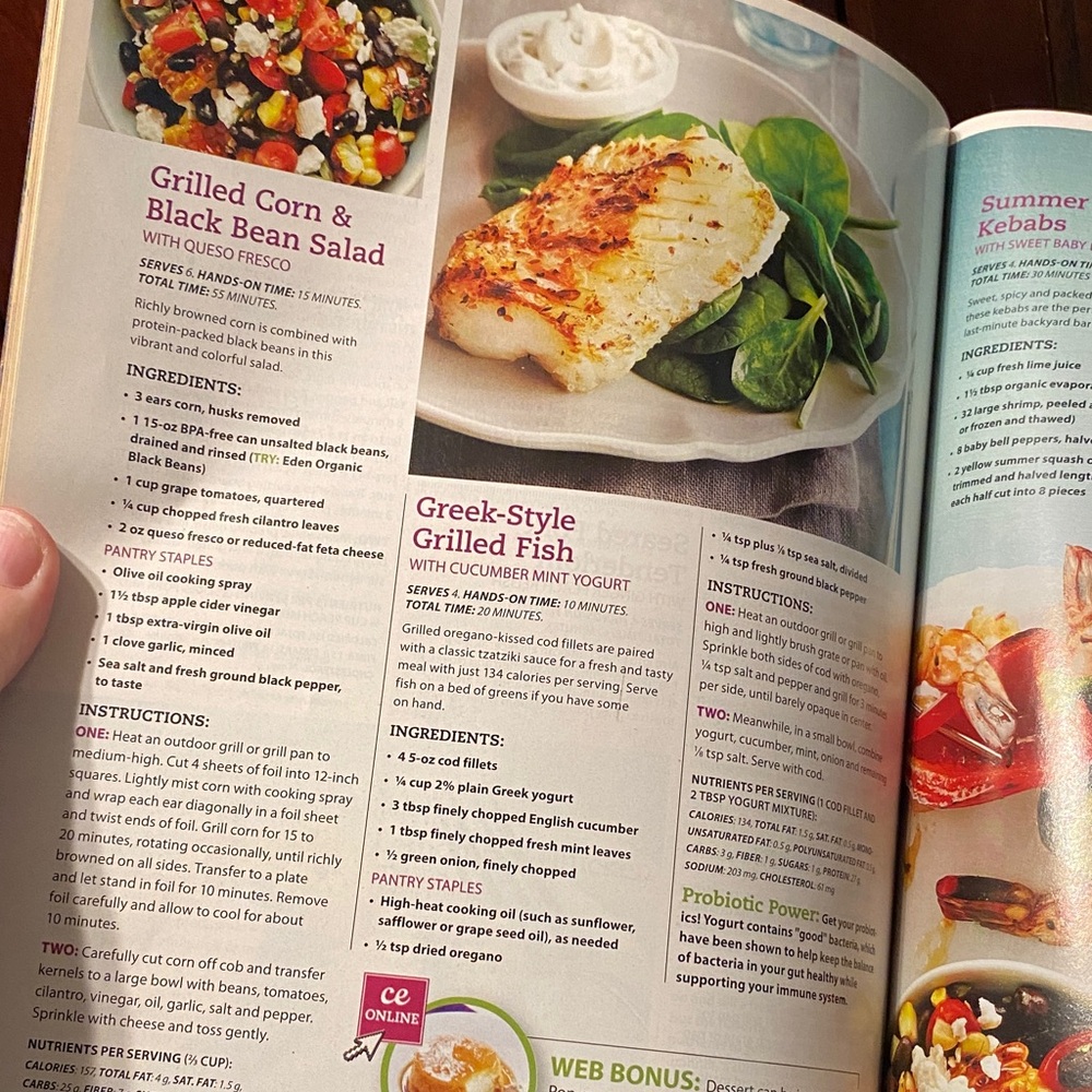 Clean Eating and Cooking Light Quick Baking Two Magazine Set - Picture 7 of 16